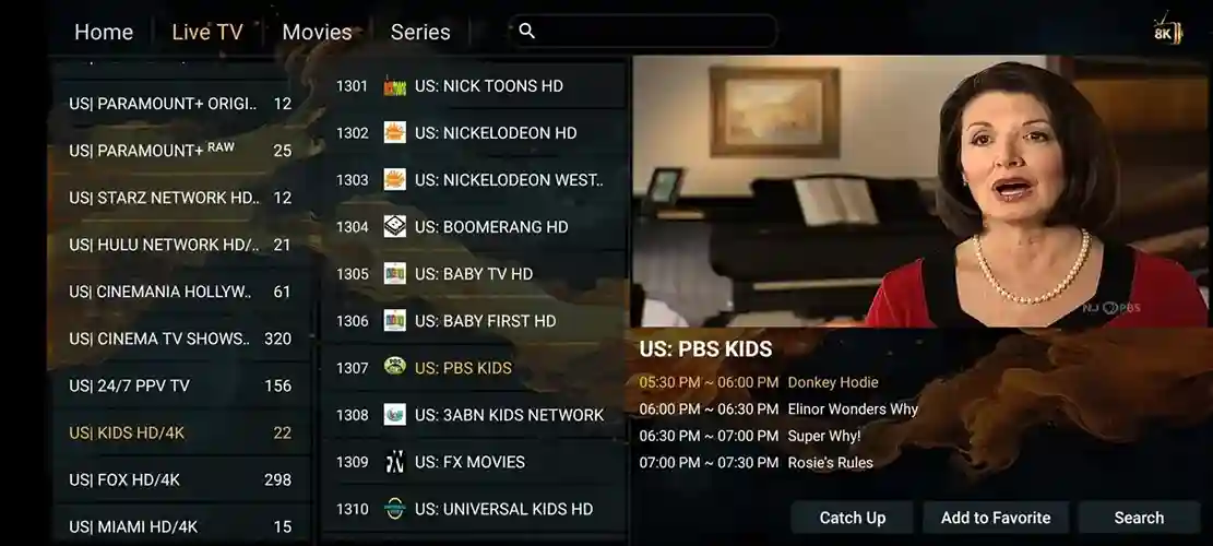 Preview 4 - Tele Casta IPTV Premium IPTV Subscription