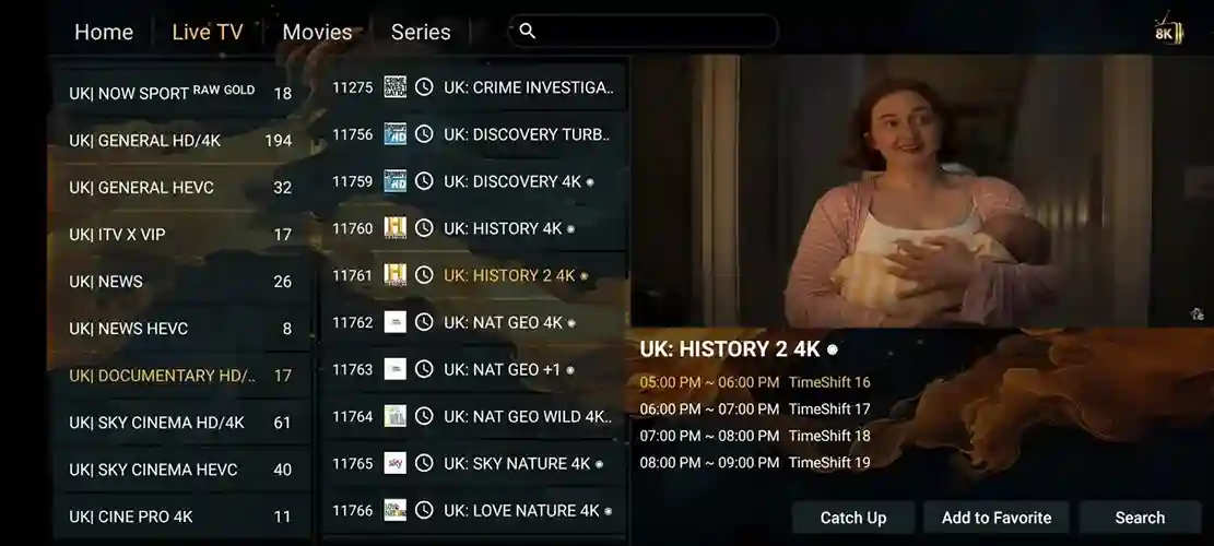 Preview 6 - Tele Casta IPTV Premium IPTV Subscription